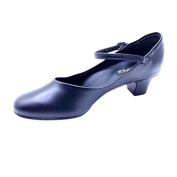 New Black Character Theatre Shoes Size 6 Dance Leather So Danca CH50 Salsa - Picture 4 of 7